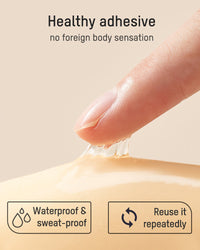 Front Closure Adhesive Invisible Push-Up Bra(2 Pairs)