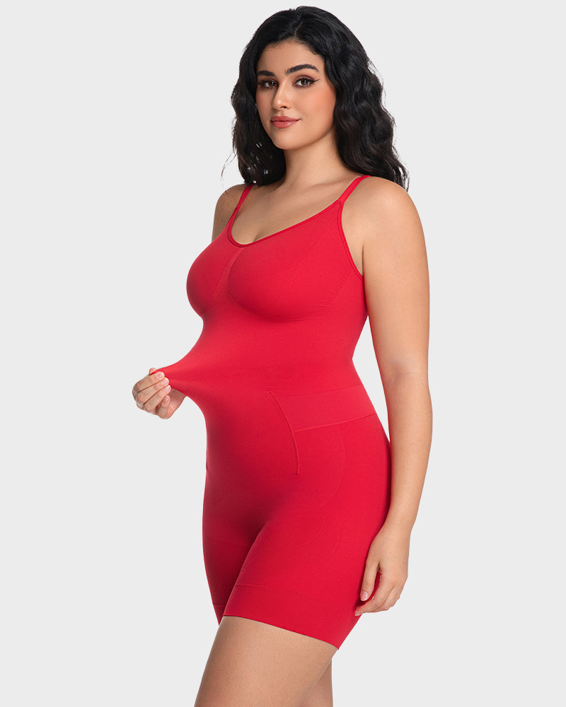 All-in-One Sculpting Bodysuit with Easy-Off Design