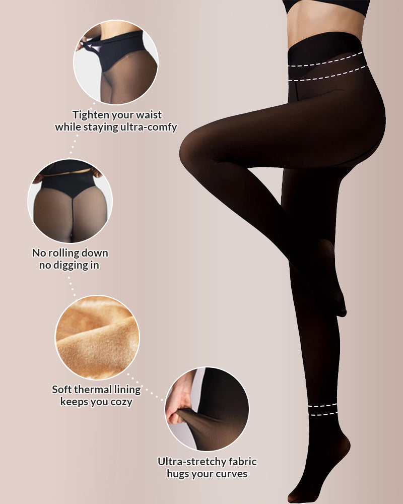 Viral One-Seam Shaping Fleece Leggings