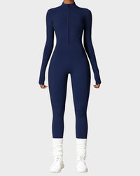 Fleece Slim-Fit Winter Training Jumpsuit