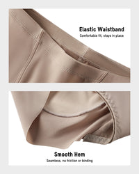 High-Waist Invisible Mesh Strong Shaping Panties (3 Pack)