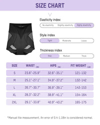 High-Waist Invisible Mesh Strong Shaping Panties (3 Pack)