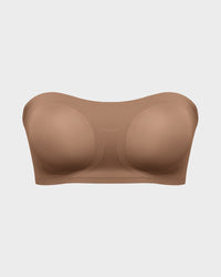 Non-Slip Crossover Side Hook Bandeau Bra