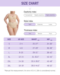 Seamless High-Waisted Tummy Control Shaping Panty (3 Pack)