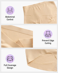 Seamless X-Shaping High-Waist Panties (6 Pack)