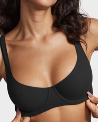 Seamless Unlined Underwire Balconette Bra