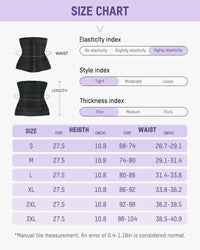 Segmented Waist Trainer Corset with Steel Bones