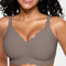 Soft Full Coverage Scalloped Wireless Jelly Bra