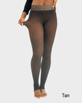 Translucent Fleece Lined Tights