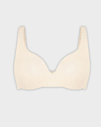 Underwire Adjustable Deep V-neck Bra