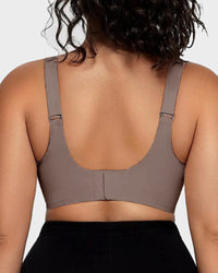 Womens Wireless Bras V Mesh Comfortable Bralette Supportive
