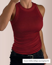 Revival Ribbed Knit Essential Tank