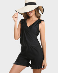 Built-in Bra Swim Romper